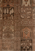 Antique Tabriz Area Rug (9' x 13')
